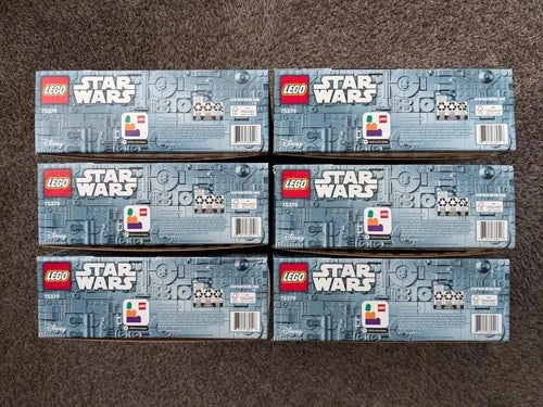 LEGO Star Wars R2-D2 75379 Droid Building Set Lot of 6 Partial Sets Sealed Bags