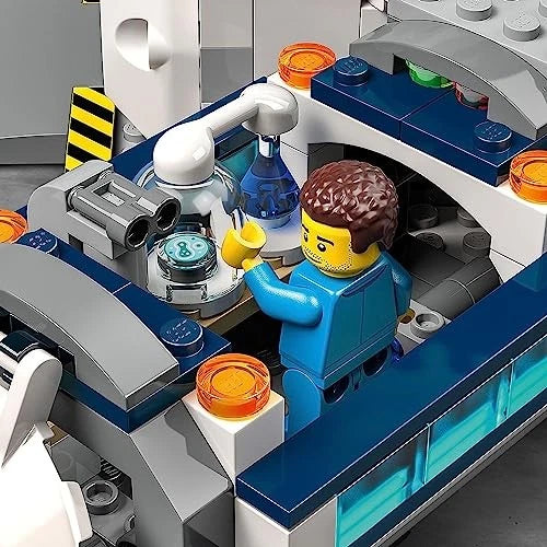 MEOW City Lunar Exploration Base 60350 Toy Block Gift