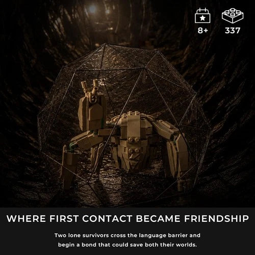 Engage Your Imagination with the 335-Piece Rocky Sci-Fi Alien Collectible Set