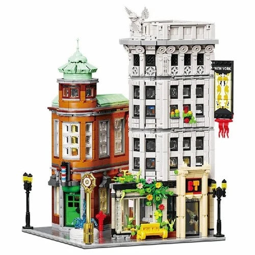 The Flatiron Building New York Buildings Blocks Sets 4500 pcs box gift set