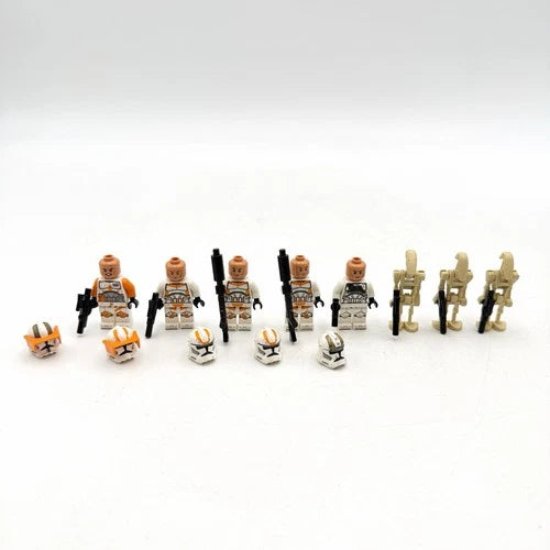 MEOW Star Wars Clone Wars SET AT-TE Walker (75337) With Minifigures 98% Complete