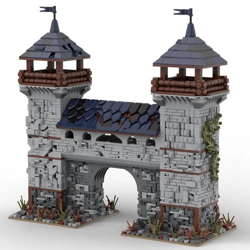 MOC-85157 Medieval Castle's Keep Outpost Model Building Toys 2692 Pieces