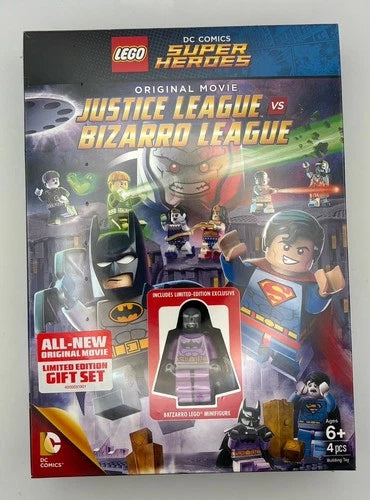 MEOW DC Super Heroes Justice League Vs Bizarro League With Batzarro Minifigure