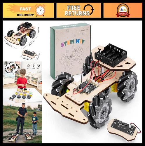 STEM RC Robot Car Kit for Kids 8-16, Fun Engineering Projects & Gifts for Teens