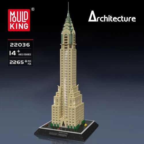 Mould King 22036 Chrysler Building World Famous Skyscraper Architecture Block