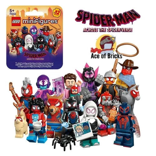 LEGO 71050 Minifigures Spider-man Across the Spider Verse Set of 12 (IN STOCK)