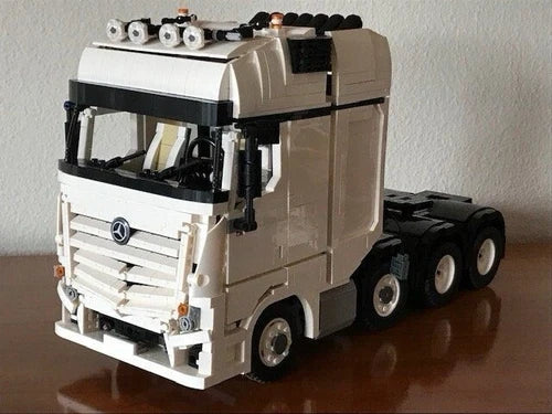 Building Block Set ShineYU YC-QC007 Mercedes Benz ACTROS Heavy Semi RC 2949pcs
