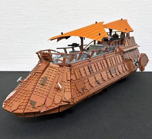 NEW UCS Jabba's Sail Barge Building Block Set Generic ALL 11 Minifigure 3943 PCS
