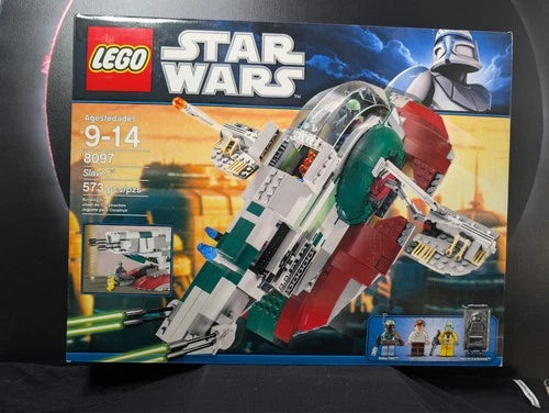 Star Wars LEGO Slave I 8097 Sealed 573pcs 2010 Boba Fett Bossk Ret.