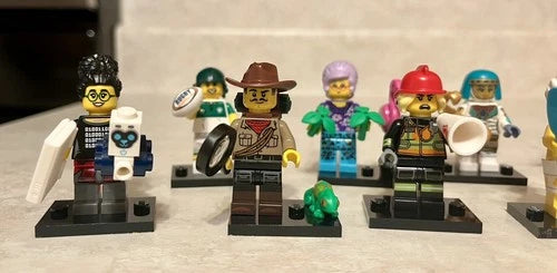 Lego Series 19 Collectible Minifigures 71025 2019 14 minifigure lot no marks CMF