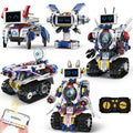 5-in-1 STEM Robot Building Kit for Ages 6-16, Remote & App Controlled, Rechar...