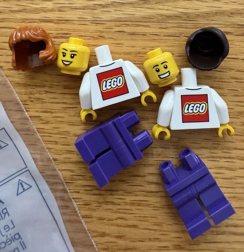 LEGO Store One Year Anniversary Minifigures 2-Pack 6659862, NEW Unassembled