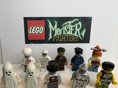 MEOW Monster Fighters Minifigure Lot 10 mof010 mof011 mof017 mof012 and more