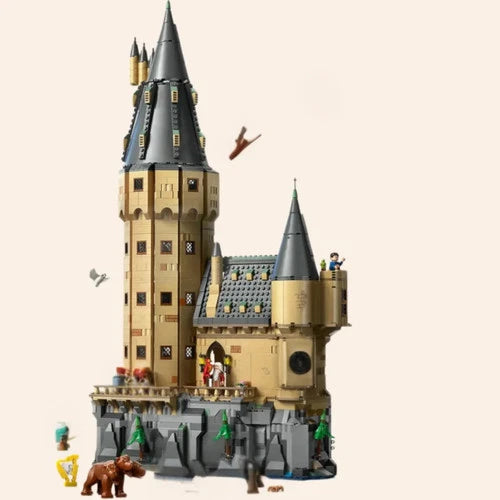 NEW Hogwarts Castle Main Tower Building Blocks Set 2135 pcs 12 FIGS Wizard