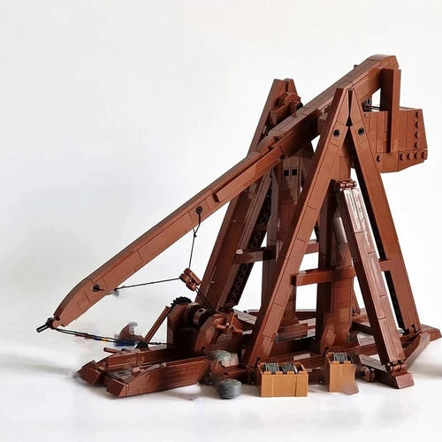 ZITIANYOUBUILD Medieval Trebuchet Building Toys Set for Collection 699