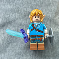 LEGO Link Zelda Breath of the Wild Minifigure w/ Shield and master 77092