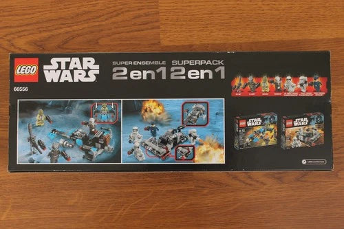*NEW* LEGO 66556 Star Wars Super Pack 2 in 1 with 75167 & 75166 Sealed. Great!