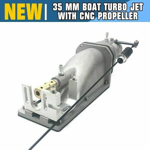 35mm Stainless Boat Turbo JET with CNC propeller for Brushless Motor RC Boat-