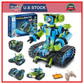 Sillbird Remote Control Robot Car Building Kit STEM Toy for Kids Ages 8-14