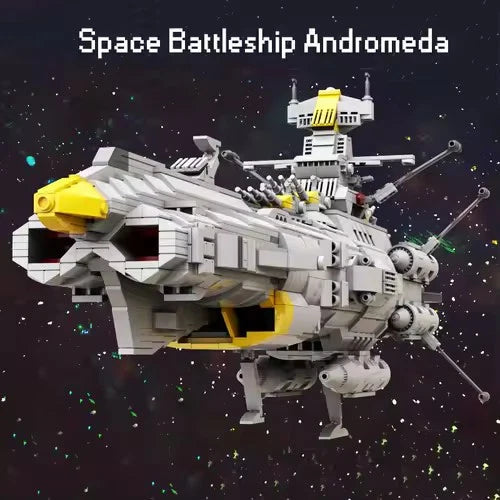 Space Movie Spaceship MOC Battleship Andromeda Building Cosmic Construction Set