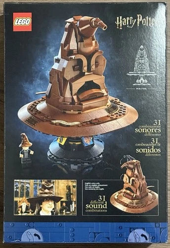 LEGO Harry Potter Talking Sorting Hat Build and Display Set 76429