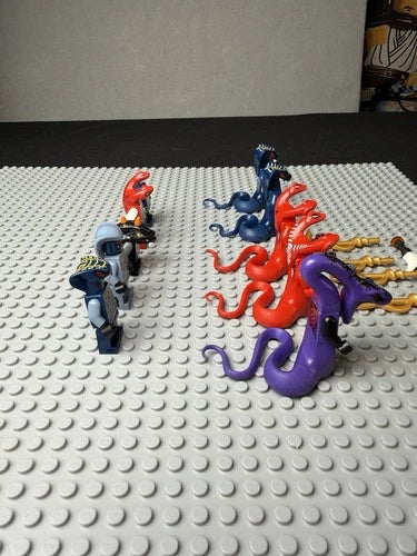 LEGO Ninjago Serpentine Minifigure Lot Fangtom Skales Pythor Snakes Rare
