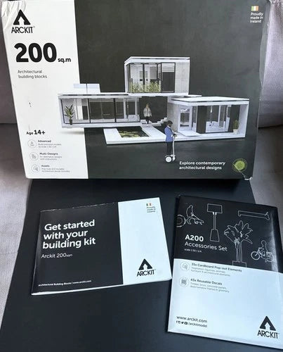 Arckit 200 sqm Architectural Model Building Kit A200 100% Complete Open Box STEM