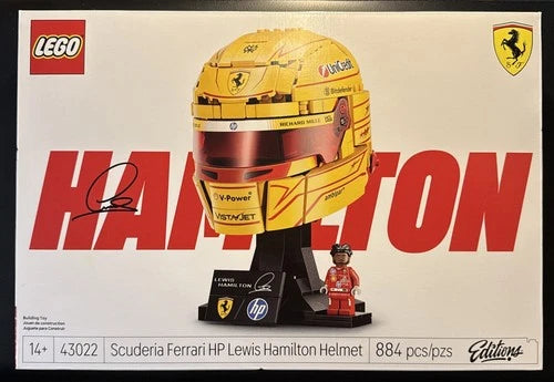 LEGO F1 Editions Set #43022 - Scuderia Ferrari HP - LEWIS HAMILTON Helmet SEALED