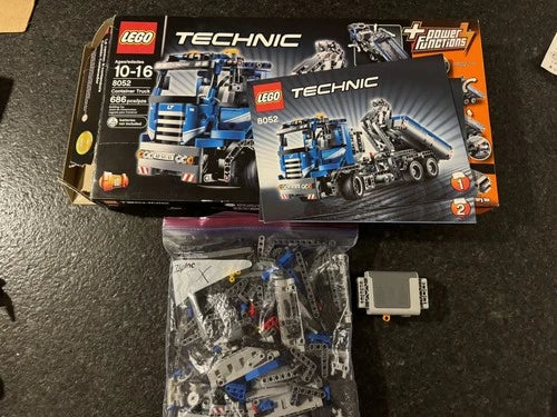 Used Complete W/ Box LEGO TECHNIC: Container Truck (8052)