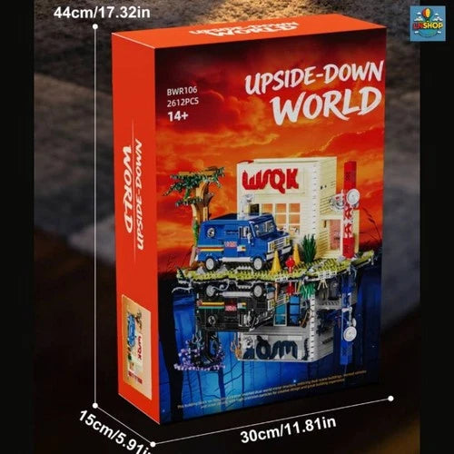 MOC Stranger Things The Squawk Radio Station Upside Down 2612PCS Building Block