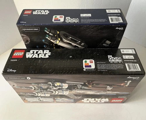 2 LEGO Star Wars : Anzellan Starship (75445) & Rebel U-Wing Starfighter (75399)