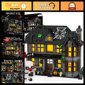 Halloween Haunted House Building Blocks Set - 688PCS Spooky Movie Figures