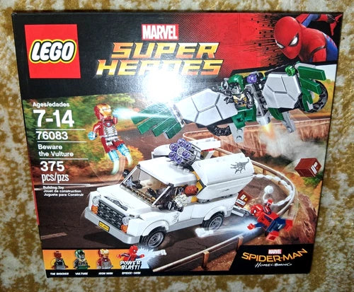 MEOW 76083 Marvel Super Heroes Spider-Man Beware The Vulture NEW! SEALED! NM+Box