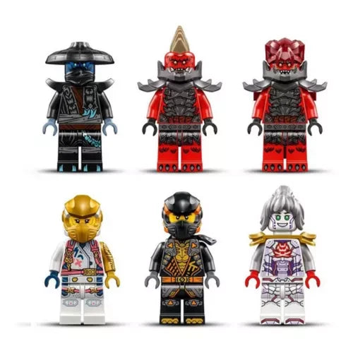 LEGO Ninjago Zane's Ultra Combiner Mech Building Set