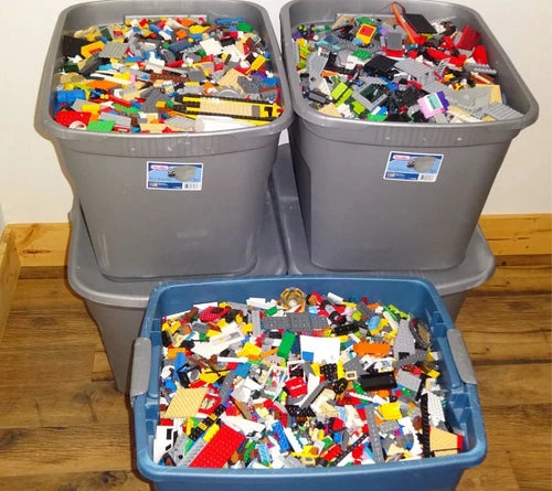 MEOW 10 Pounds 🧱 Bulk Pieces Lot Bricks tires random assortment authentic 🧱