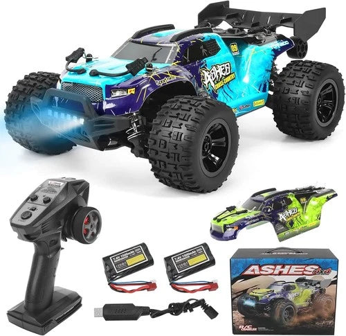 1:18 Brushless RC Cars for Adults Fast 40+ mph, RC Trucks 4x4 Offroad