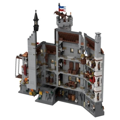 Modubrix MOC-167273 Dragon Slayer City Medieval 2602 Parts for Collection