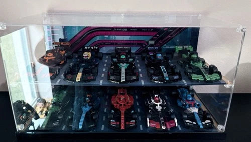 Lego Speed Champions Ultimate F1 Collector's Pack 10 w/Display Case NEW SALE!!
