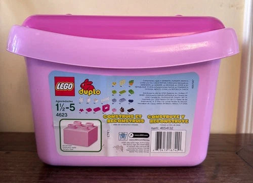 LEGO DUPLO Bunny Bunnies Rabbit Pink Brick Box ~4623~ Brand New Sealed