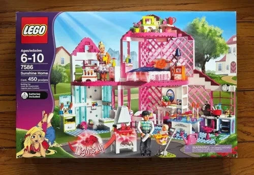 LEGO SET BELEVILLE - #7586 (Six parts missing)