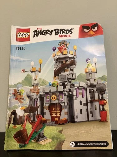 MEOW 75826 (95% Complete) Angry Birds King Pig's Castle Set. READ DESCRIPTION