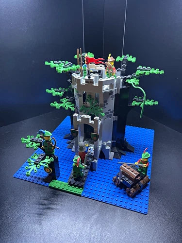 MEOW 6077 Forestmen's River Fortress – Classic Castle – 1989