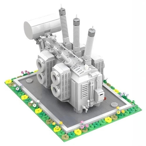 MOC-66271 high-voltage power substation building blocks Toys Christmas gift