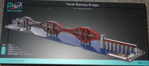 Forth Railway Bridge Atom Brick Construction Building Block Toy Set Engineering