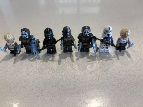 LEGO Star Wars Bad Batch Clone Hunter, wrecker, crosshair Omega Force 99 sw1148