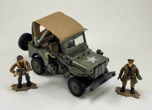 Mega Construx Call of Duty Infantry Scout Car FDY77 WWII Jeep Complete No Box