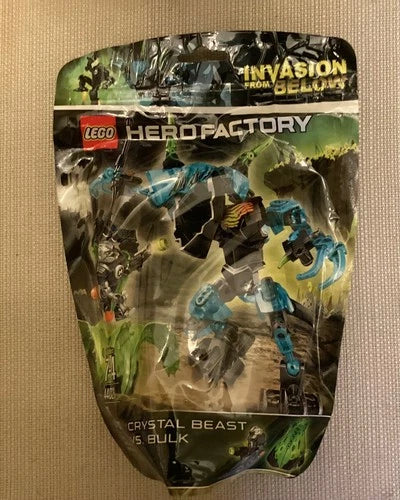 LEGO 44026 Hero Factory Invasion from Below CRYSTAL BEAST VS. BULK New 2014