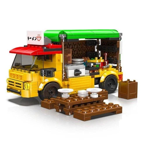 Mould King 24064 Mobile Ramen Wagon Building Blocks Set 326 Pcs New