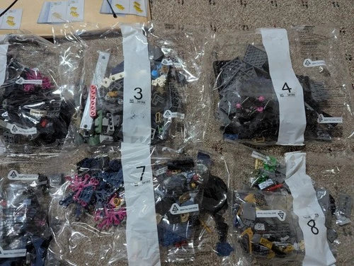 MEOW 71813 Ninjago Wolf Mask Shadow Dojo Opened Box.. Original Box Not Included