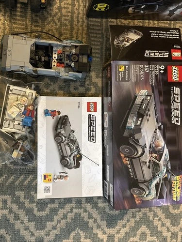 LEGO Lot Batman Batmobile Tumbler 76239 +Speed champion back to the future77256